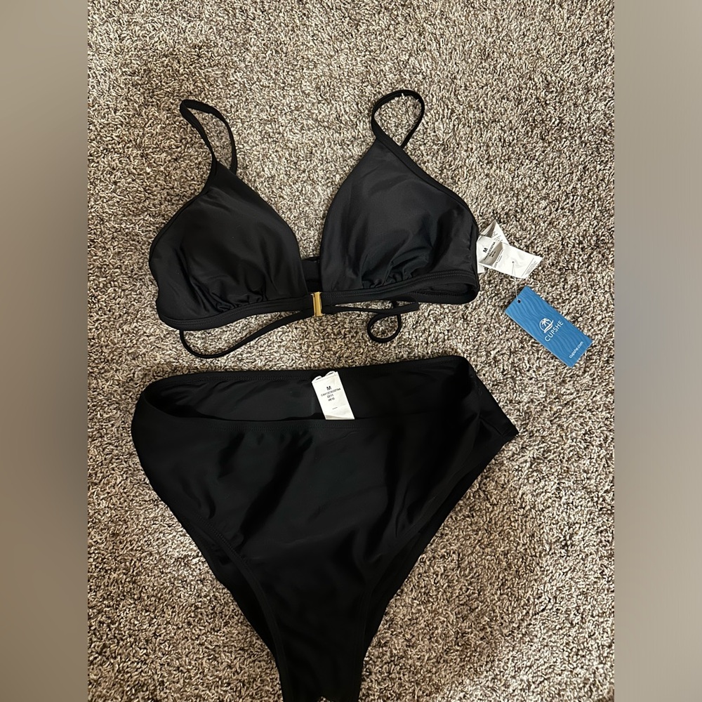 Cupshe Black Bikini
